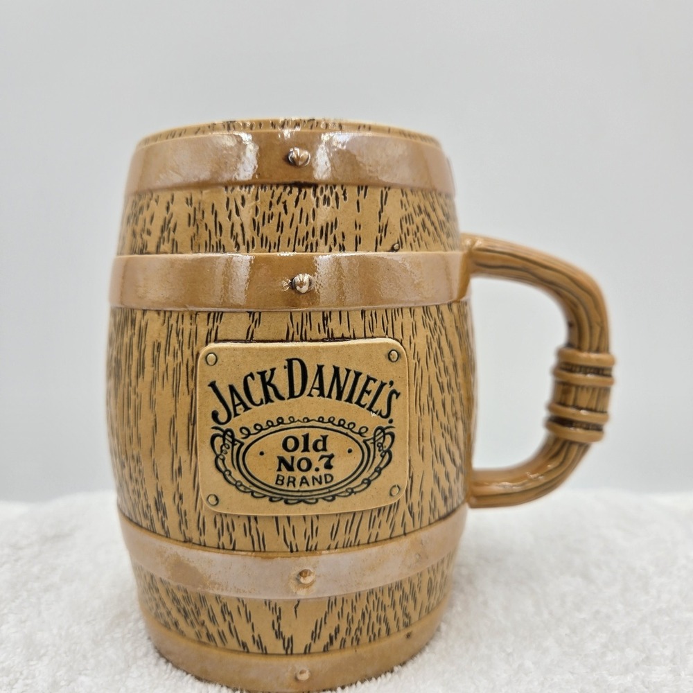 2001 Jack Daniels Mug Cup Stein Old No 7 - The Same Since The Sixties - VGC